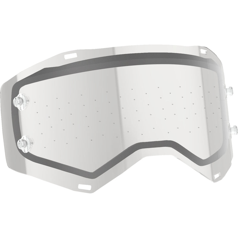 SCOTT 2602-1102 265611-332 Prospect/Fury Snow Goggle Anti-stick Dual Lens Prospect/Fury Lens - Anti-stick - 1 mm - Dual Pane - Clear