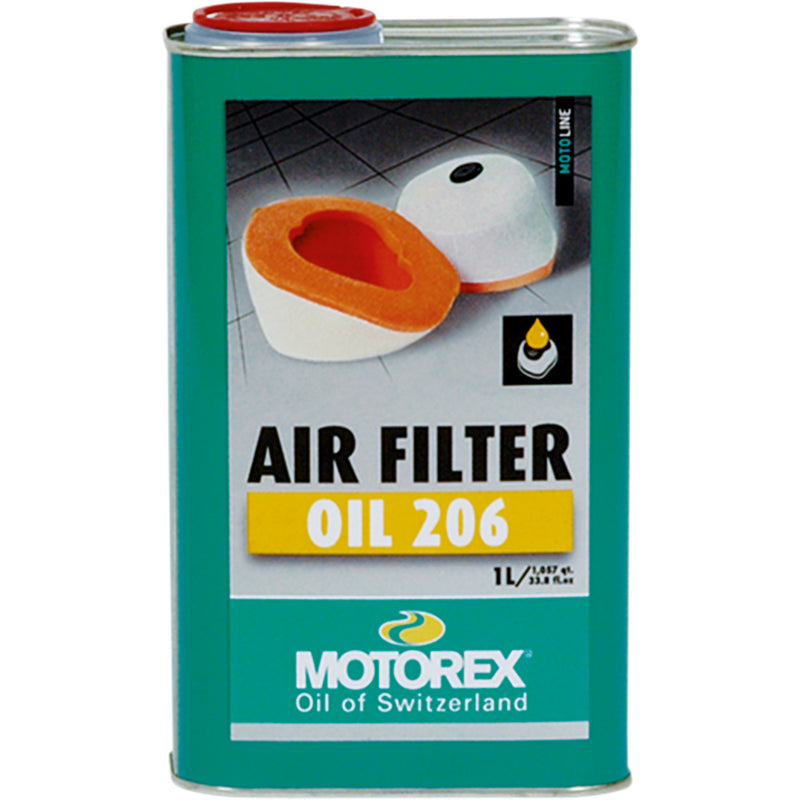 MOTOREX 3610-0063 300052 Air Filter Oil 206 Foam Air Filter Oil - 1L