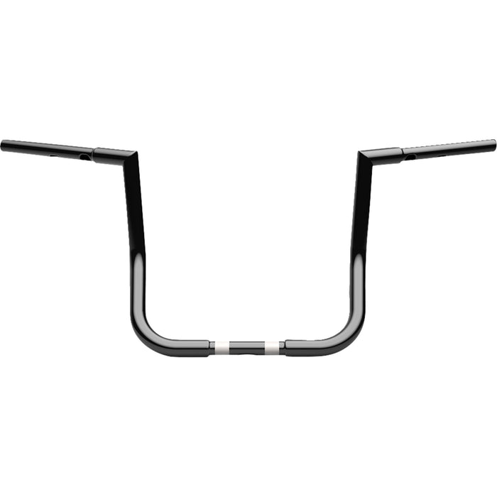 LA CHOPPERS 0601-6579 LA-7367-14B 1-1/4" Twin Peaks Touring Handlebar - Bagger - 14" - Black