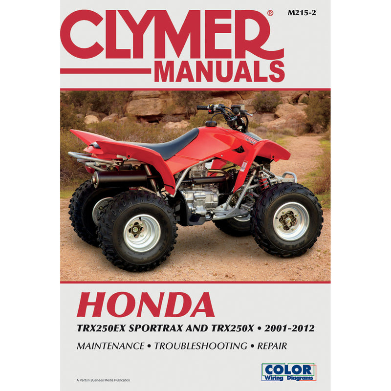 Clymer Service Manual - CM2152 Honda TRX250EX / TRX250X 2001-2009