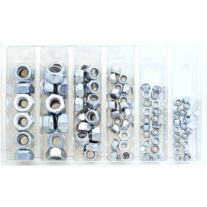 BOLT 2402-0241 SV-NYLOCK Metric Nut Assortment Nut Assortment - Nylock