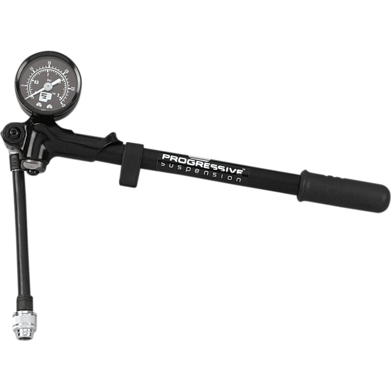 PROGRESSIVE SUSPENSION GP-0-30 GP3-30 Gauge-Mounted Pump - Air Shocks/Forks - Mini - 0-30 psi