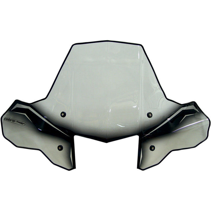 Powermadd Protek Windshield - 24572 For Honda ATVs 2011-2026 | Suzuki 500F / KingQuad 2011-2026 | Polaris Magnum / Sportsman / Xplorer 1999-2026