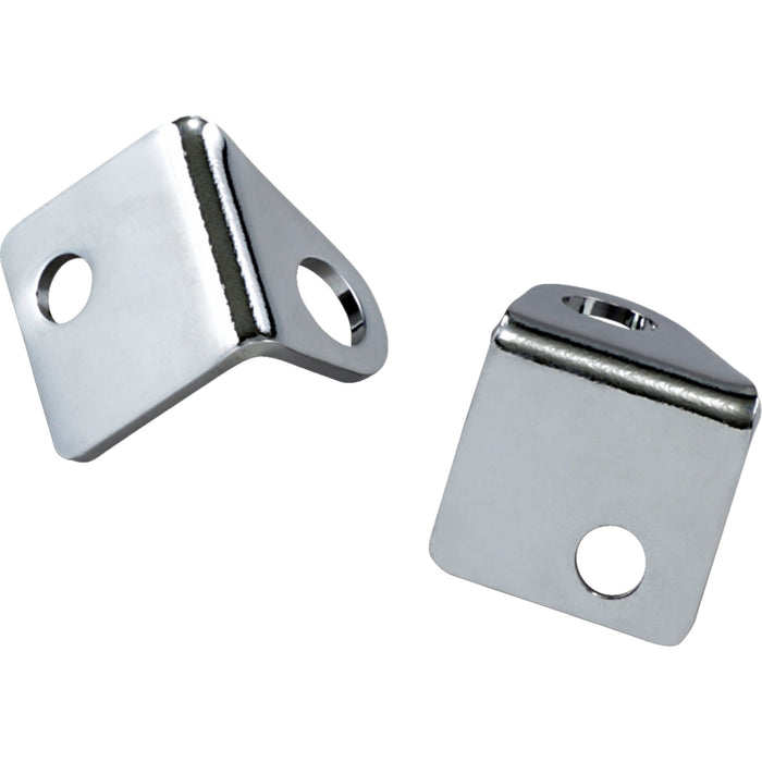 CYCLE VISIONS 2020-0011 CV-4603 Little Lite Brackets Little Light Bracket - Chrome-Plated