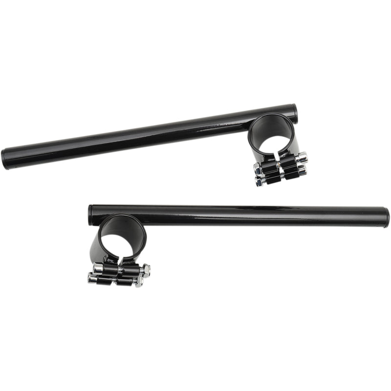 EMGO 0601-2453 23-93140 7/8" Steel Clip-On Handlebar Handlebar - Clip-On - 41 mm - Black