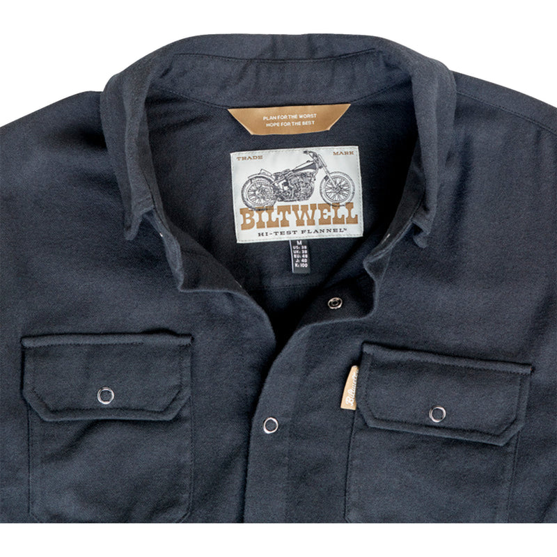 BILTWELL HI Test Flannel Shirt Black