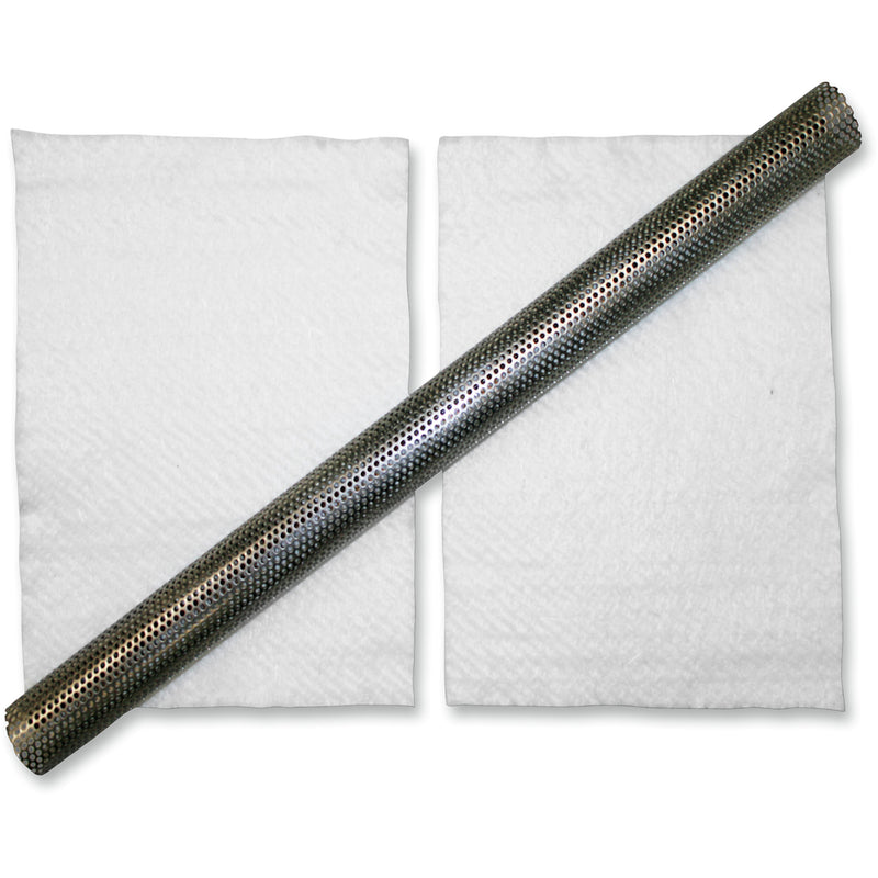 LA CHOPPERS 1860-0618 LA-1230-24P 24" Universal Exhaust Baffle with Packing 3"