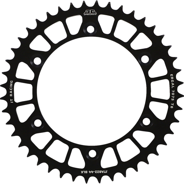 JT SPROCKETS 1211-2596 JTA822.44BLK Rear Sprocket 520 - black - 44 tooth