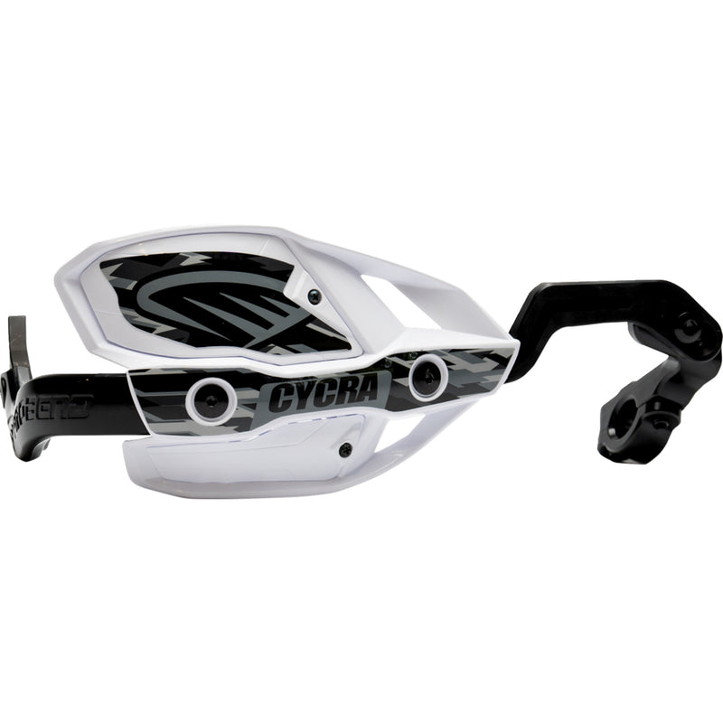 CYCRA 0635-2329 1CYC-7410-42X 1-1/8" Ultra Probend™ CRM Handguards Handguards - Ultra Probend™ CRM - 1-1/8" - White