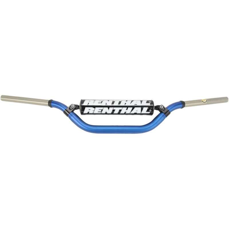 RENTHAL 0601-0596 922-01-BU-07-184 Twinwall® Handlebar — Twinwall/RC/High Handlebar - Twinwall® - 922 - RC High - Blue