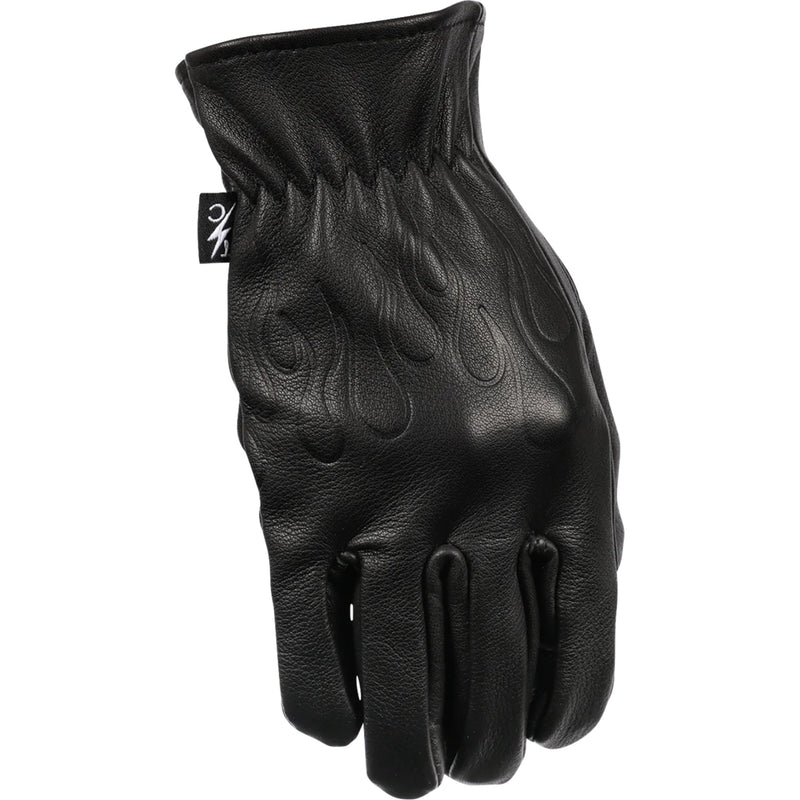 THRASHIN SUPPLY CO. Roper Leather Gloves Black