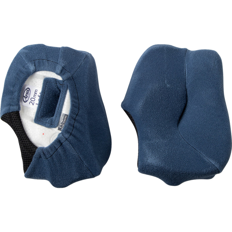 ARAI HELMETS 0134-3555 055718 Regent-X Helmet Cheek Pads Regent-X Cheek Pads - 20 mm