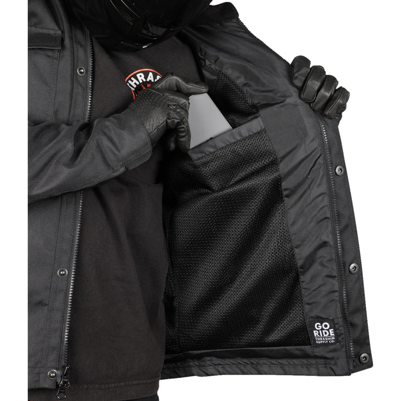 THRASHIN SUPPLY CO. Atlas v2 Riding Jacket Black