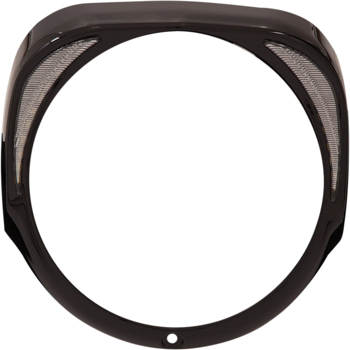 CIRO 2001-1320 45201 Fang® Headlight Bezels - Black