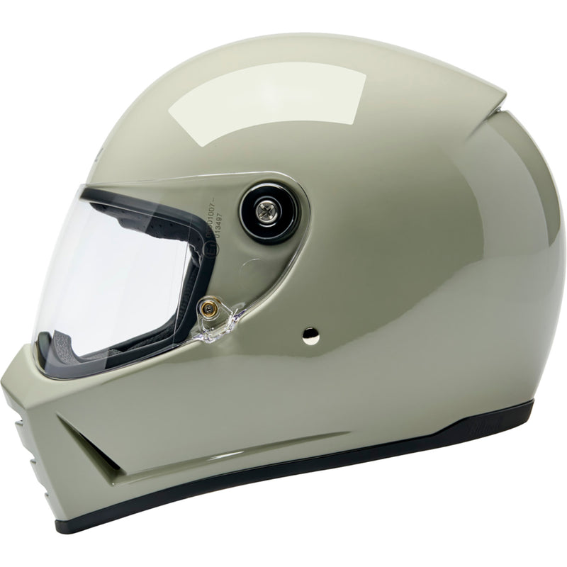 BILTWELL Lane Splitter Helmet Gloss - Chalk