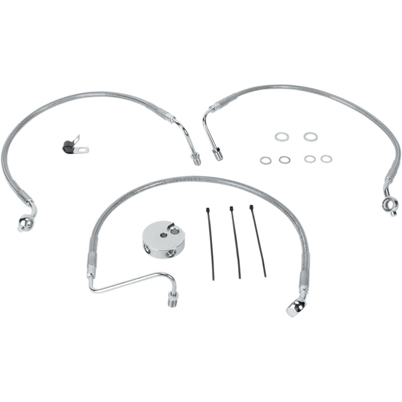Drag Specialties Brake Line - 1741-0870 For Harley Sportster 2004-2008