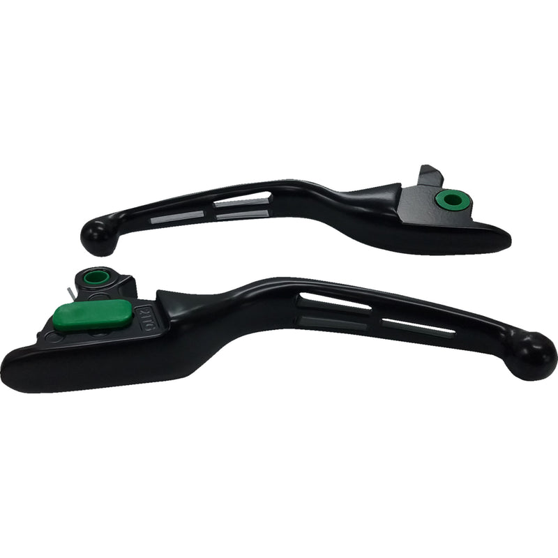Drag Specialties Slotted Lever Set For Harley Touring 2021-2025