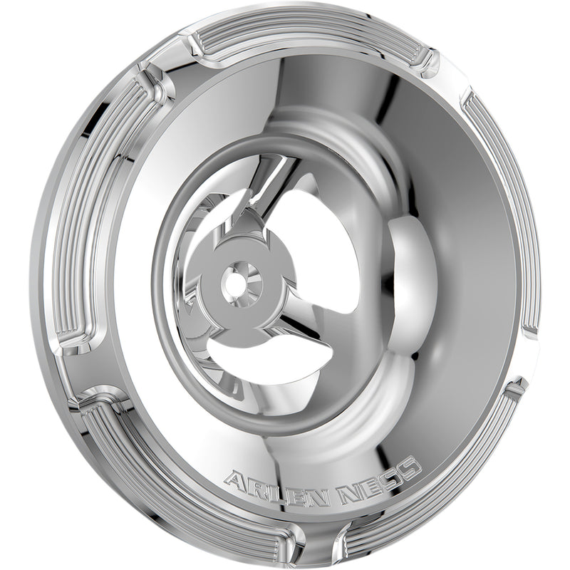 ARLEN NESS 1014-0302 601-003 Velocity Air Cleaner Cover - Beveled - Chrome