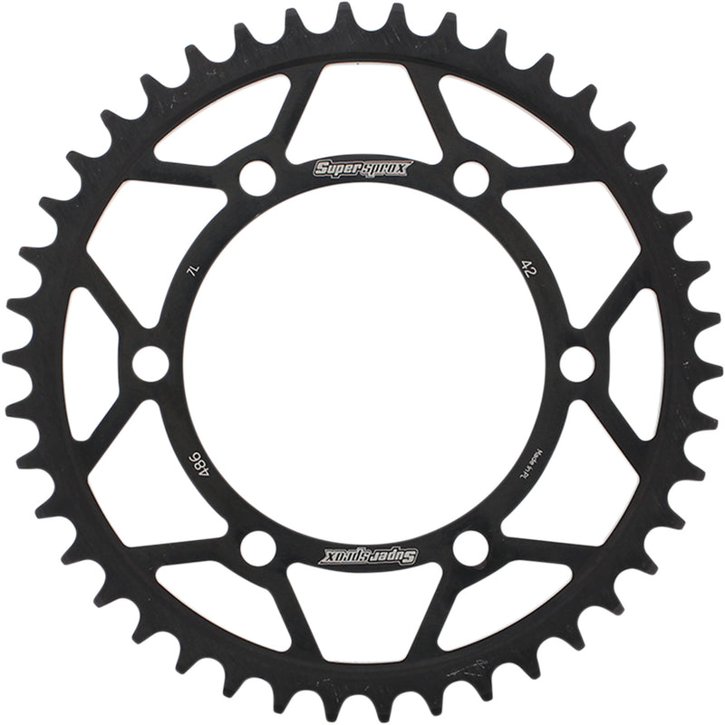 Supersprox Sprocket - RFE-486-42-BLK Yamaha Motorcycles 1998-2022