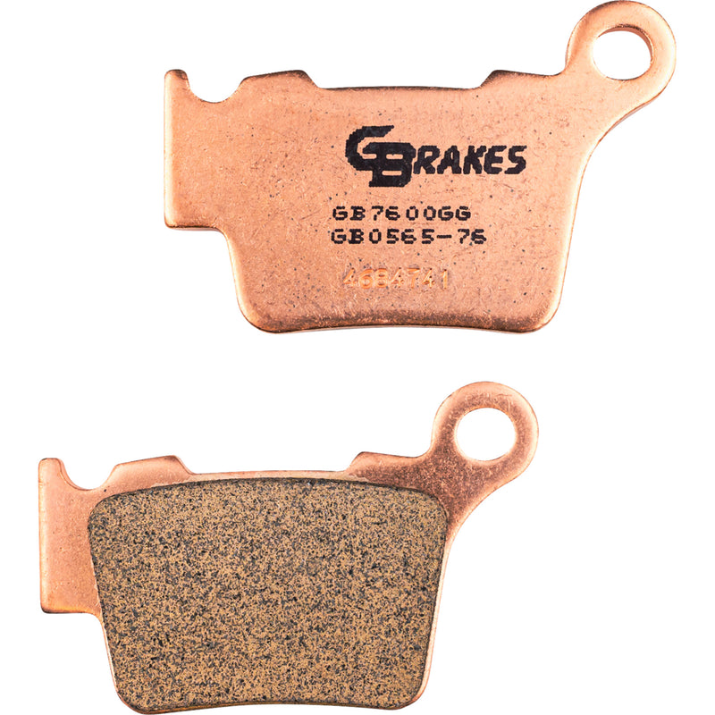 Gbrakes Brake Pad - GB0565-76 For Gas Gas Dirt Bikes 2021-2025 | Husaberg Dirt Bikes 2010-2015 | Sherco Dirt Bikes 2024-2026