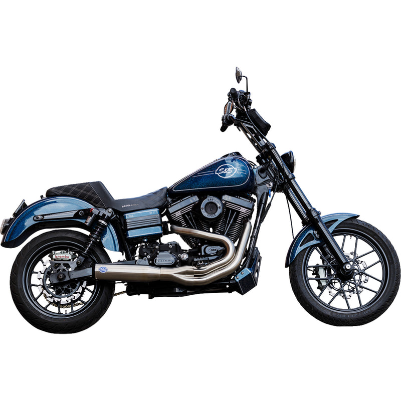 S&s Cycle Qualifier 2-Into-1 Exhaust System - 550-1097 For Harley Dyna 2006-2007