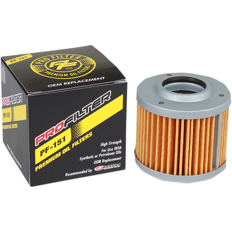 Pro Filter Oil Filter - PF-151 For Aprilia Pegaso 650 1995-2004 | Bimota Supermono 650 1996 | Can-Am 650 Baja 2000