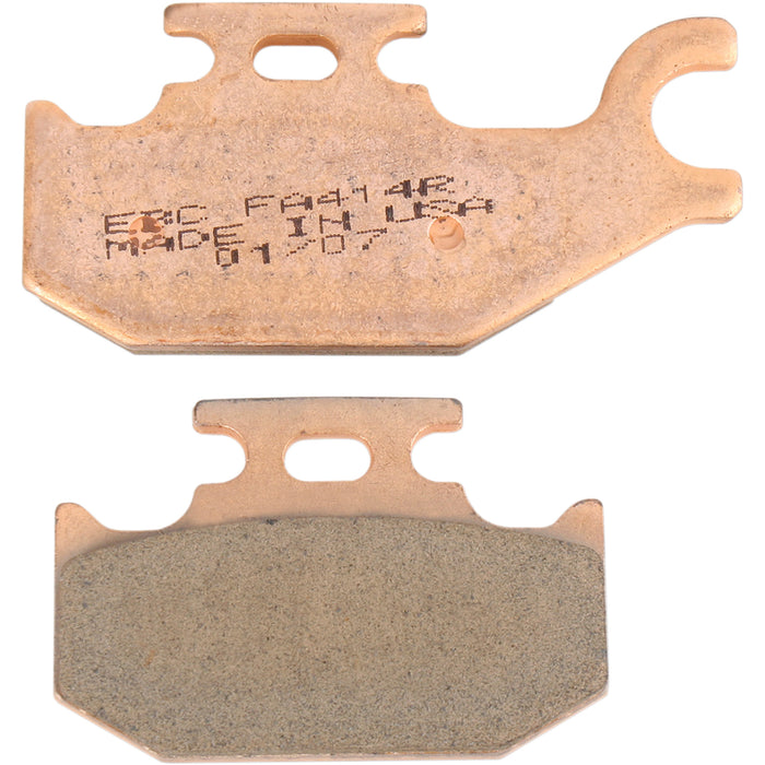 EBC 1721-0554 FA414R Long-Life Sintered "R" Brake Pads Sintered "R" Brake Pads