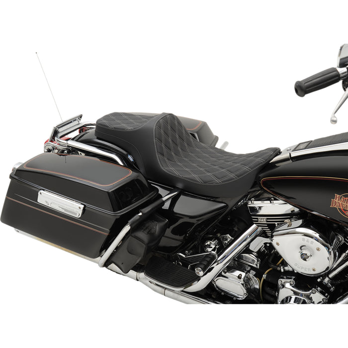 DRAG SPECIALTIES Predator III Seat - FLHR/FLHX '99-'07