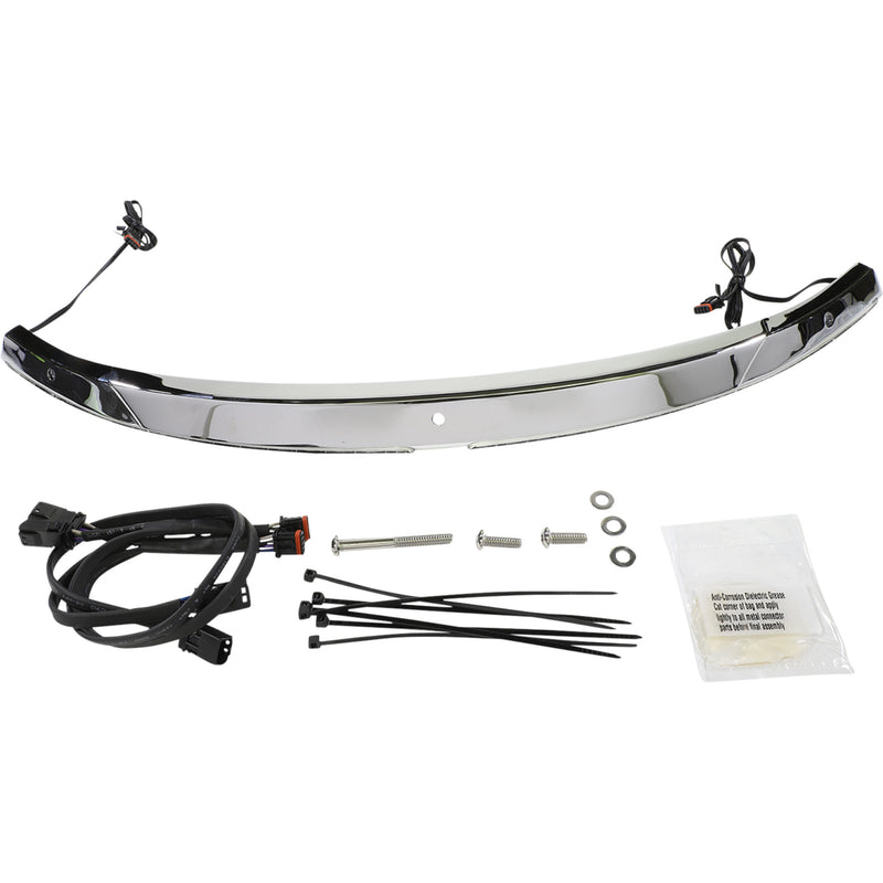 Ciro Horizon Windshield Trim - 11000 For Harley Touring 2014-2025