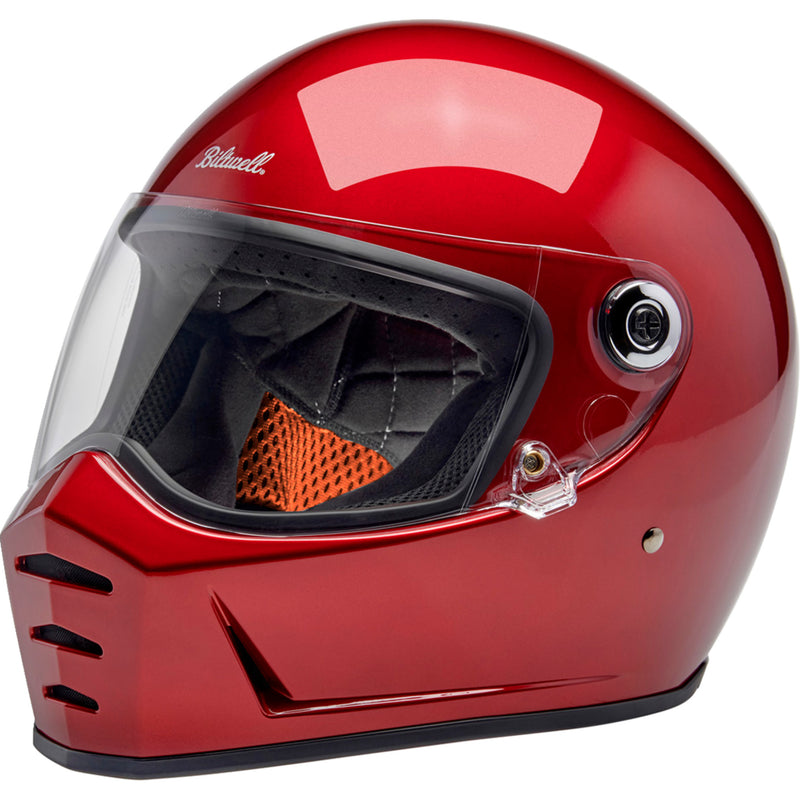 BILTWELL Lane Splitter 22.06 Helmet Metallic - Cherry Red