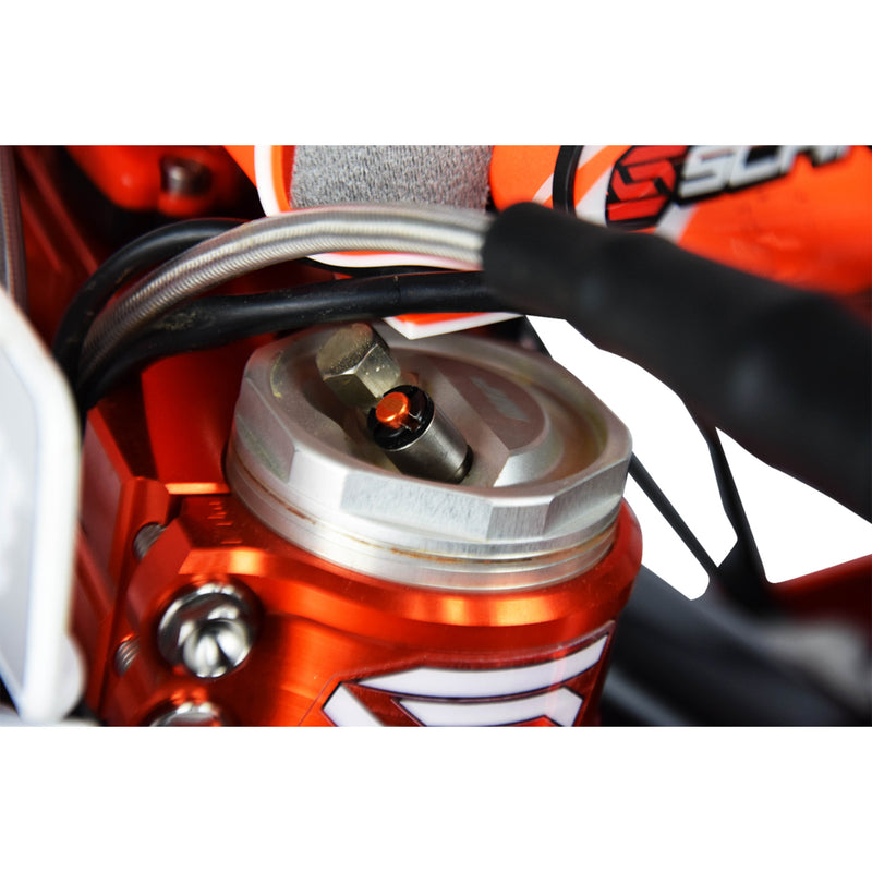 SCAR 0404-0719 S8001 Fork Air Bleeders Fork Air Bleeder - M4 x 0.7 - WP/Marzocchi