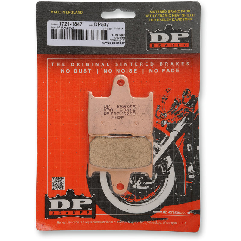 Dp Brakes Brake Pad - DP537 For Harley Sportster 2014-2022