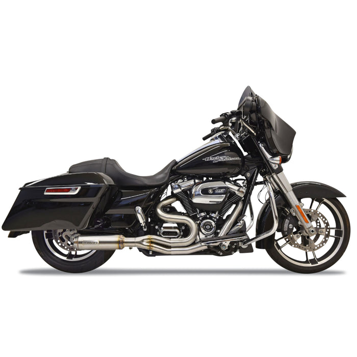 BASSANI XHAUST 1800-2539 1F98SS 2-into-1 Mid-Length Super Bike Exhaust System - Stainless Steel