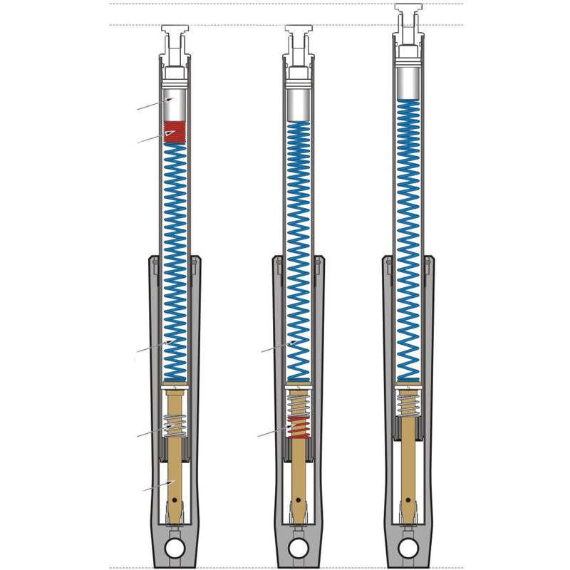 Progressive Suspension Drop-In Lowering Kit - 10-2003 For Harley Motorcycles 1980-2017