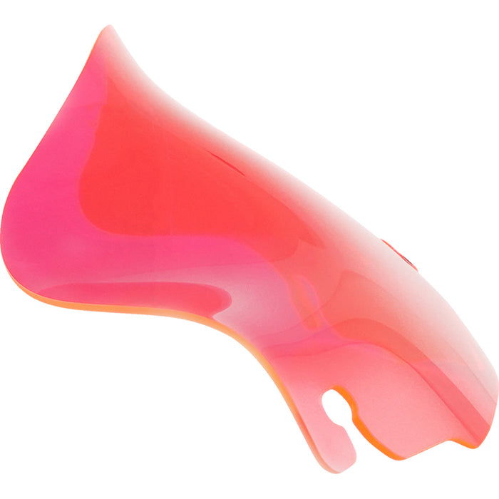KLOCK WERKS 2310-0735 KWW-01-0640 Ice Kolor Flare™ Windshield - 6.5" - Pink Ice - FLH