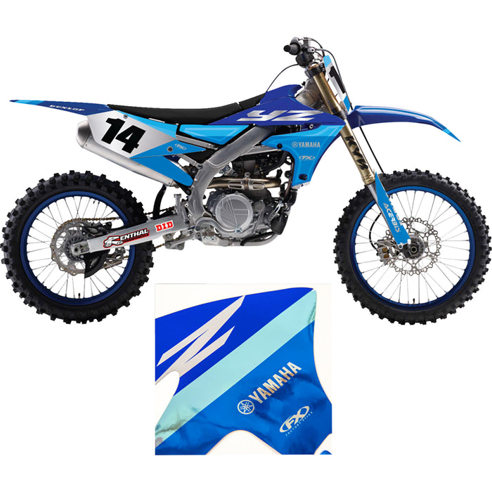 FACTORY EFFEX 4302-7275 27-51208 Candy Chrome Series Trim Graphics kit - yamaha - yz 250f/450f