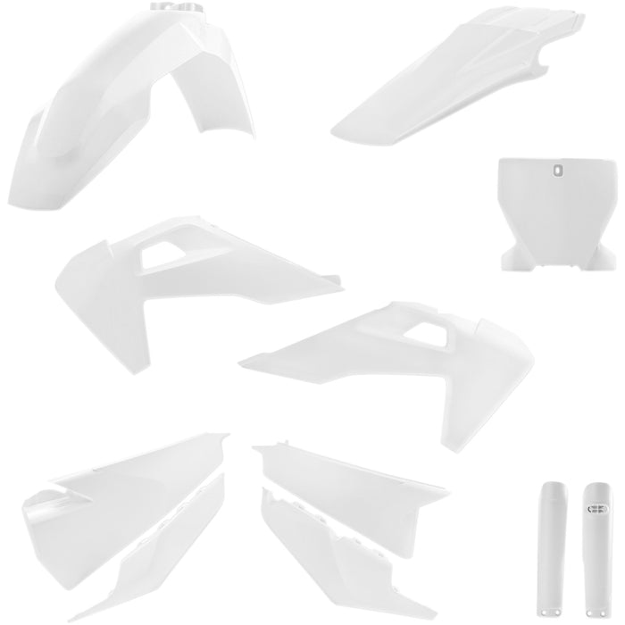 ACERBIS 1403-2772 2726550002 Replacement Plastic Kit Full Replacement Body Kit - White