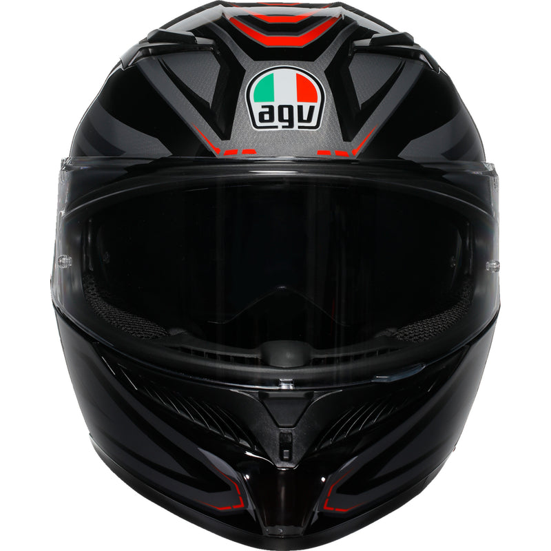 AGV K3 Syth Helmet - Black/Red