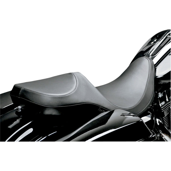 LE PERA 0801-0612 LK-817SV Super Villain Seat - Smooth - Black - FL '08-'23