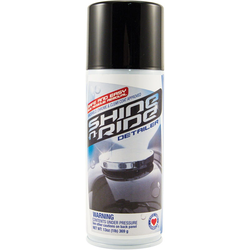 CYCLE CARE FORMULAS 3704-0256 AC331613 Shine-N-Ride Foam Detailer/Bug Remover Shine & Ride Cleaner - 13 oz. net wt. - Aerosol