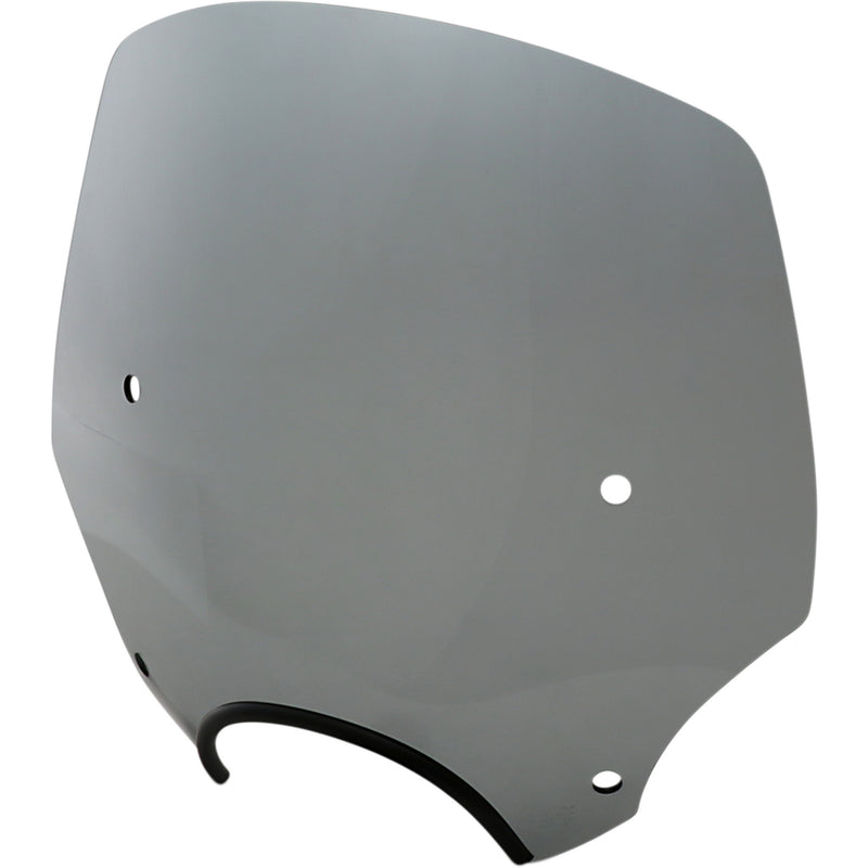 MEMPHIS SHADES 2311-0066 MEP5243 El Paso Sportshield — 7" - El Paso Windshield - 15" - 7" Headlight Cutout - Black Smoke