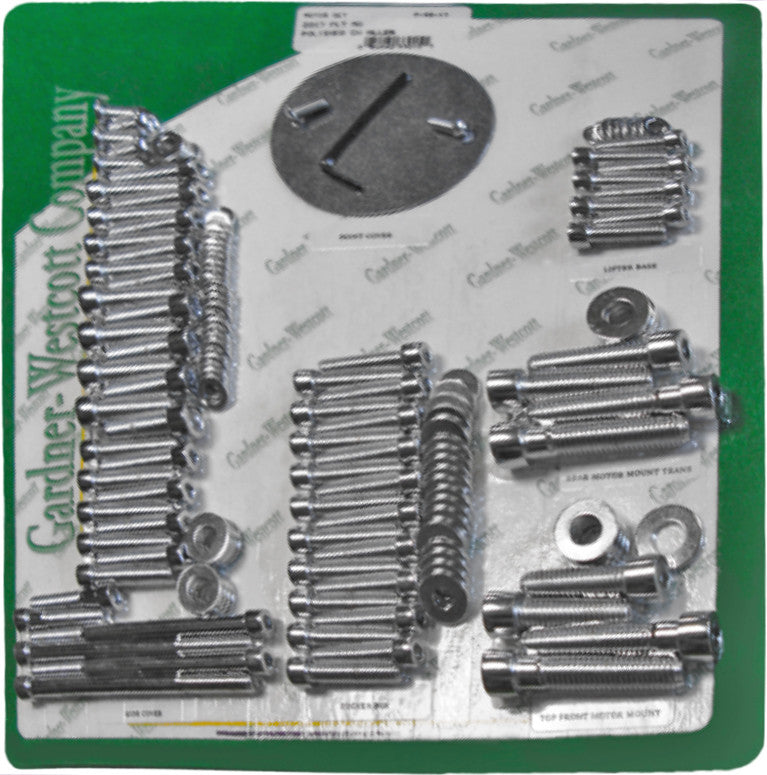 Gardner-Westcott Motor SET Hardware Kit FLT M8 - P-48-17 For Harley Touring 2017-2019