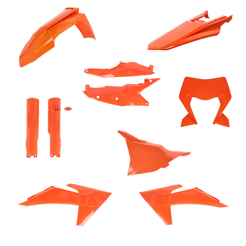 Acerbis Plastic Kit Full KTM Orange - 2986555226 KTM Dirt Bikes 2024-2026