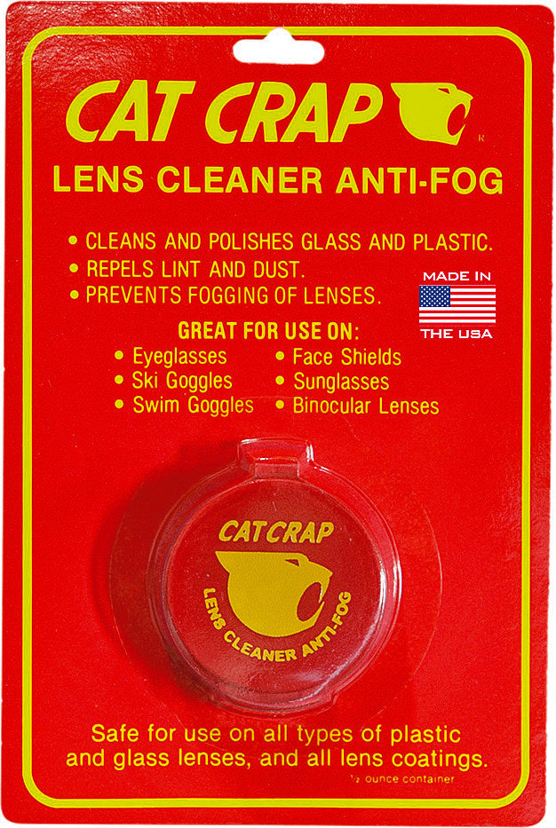 Cat Crap 38-1010 10003P ANTI-FOG LENS CLEANER PASTE 0.5OZ