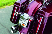 Kuryakyn 3157 Curved License Plate Mount Chrome - User 1