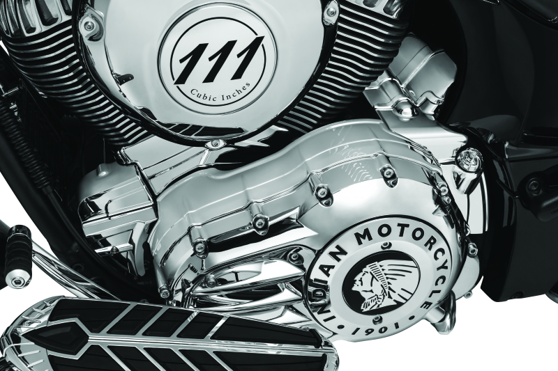 Kuryakyn 5737 Cylinder Base Cover Indian Models Chrome - User 1
