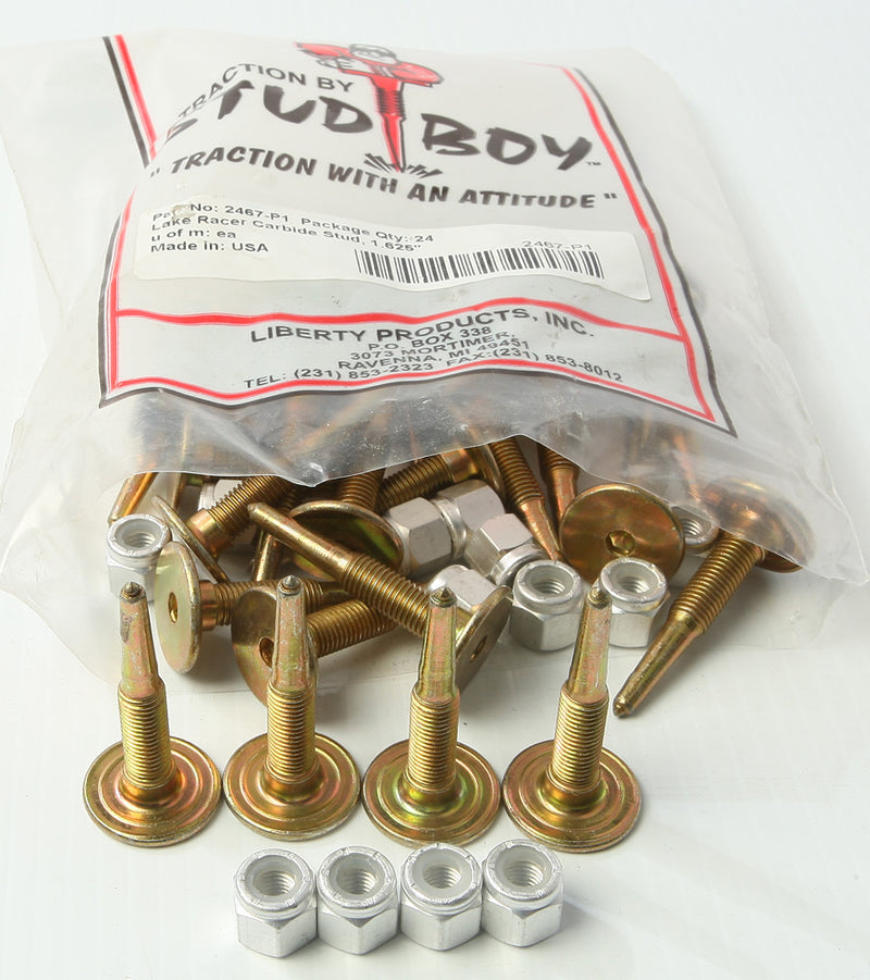 Stud Boy 18-33061 2467-P1 LAKE RACER STUDS 1.625" 24/PKG