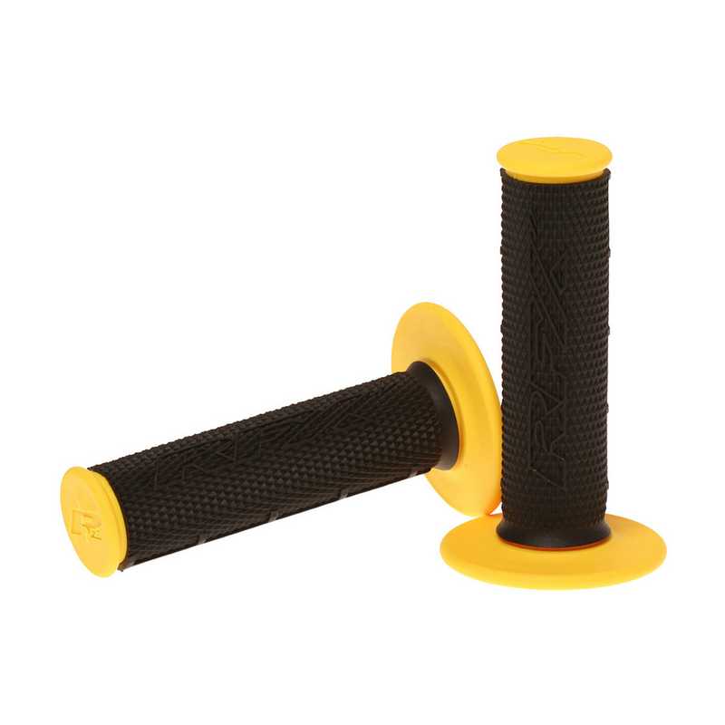 Rfx 739-0788 FXHG 20100 99YL DUAL COMPOUND GRIPS YELLOW WITH BLACK CENTER