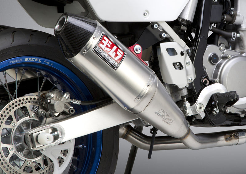 Yoshimura Exhaust Signature RS-4 Full-SYS SS-AL-CF Dual - 116600D320 Suzuki 400S / 400SM 2000-2024