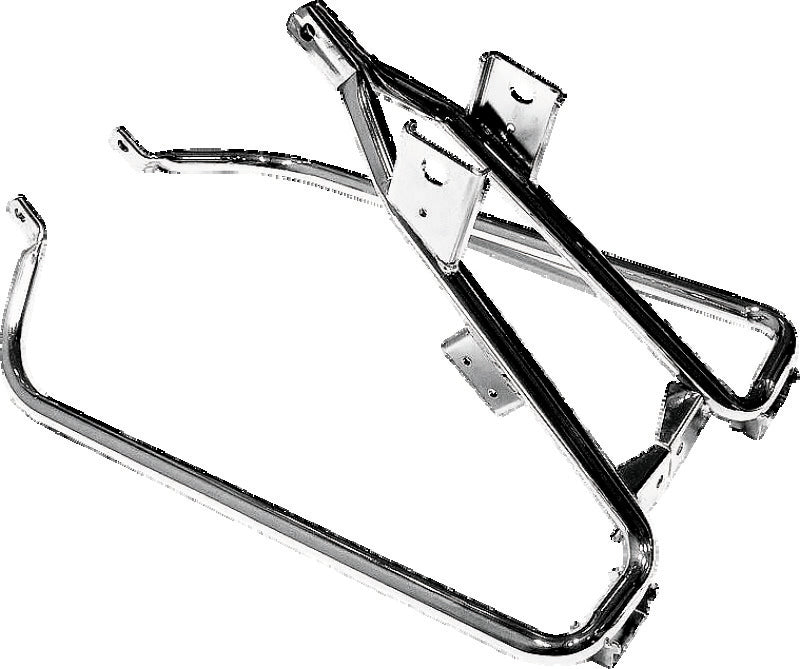 Bikers Choice 564333 09-13 FLH FLT Chrome Saddlebag Support Bracket - Photo - Primary